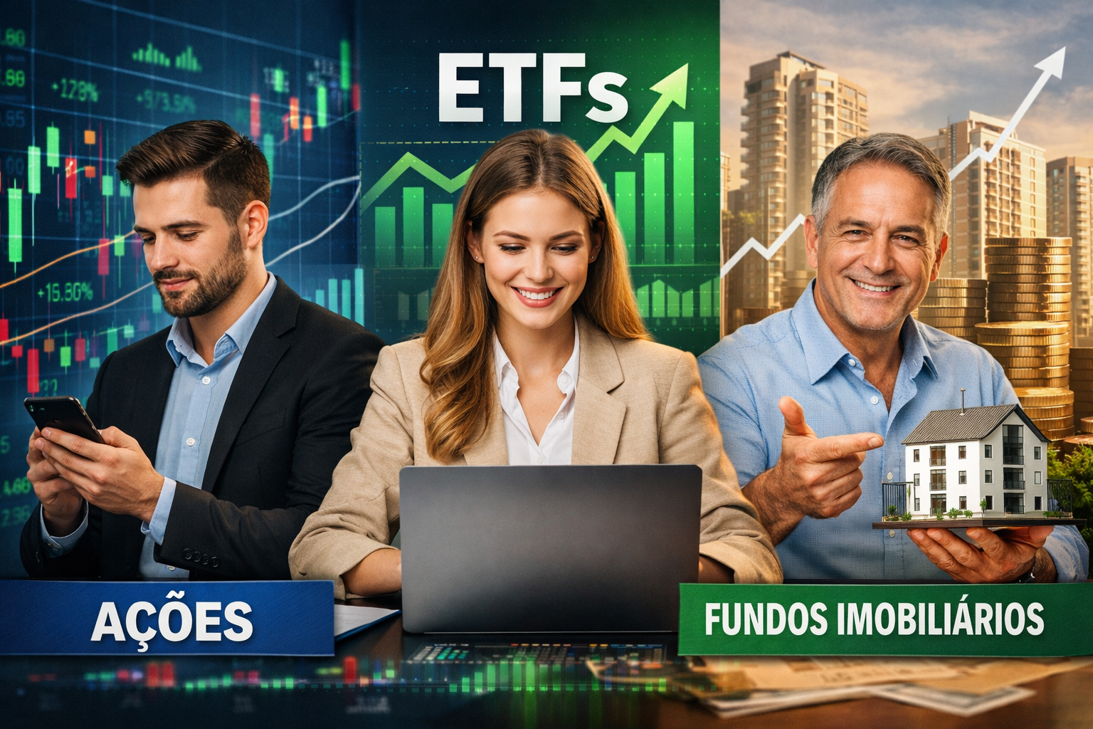 Ações, ETFs e Fundos Imobiliários: qual investimento de renda variável escolher?