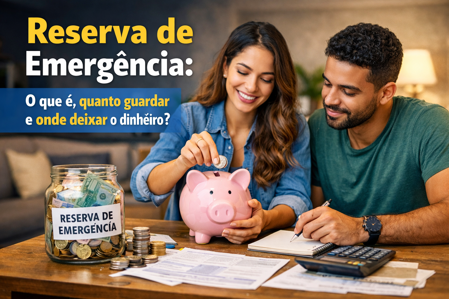 Reserva de emergência: o que é, quanto guardar e onde deixar o dinheiro