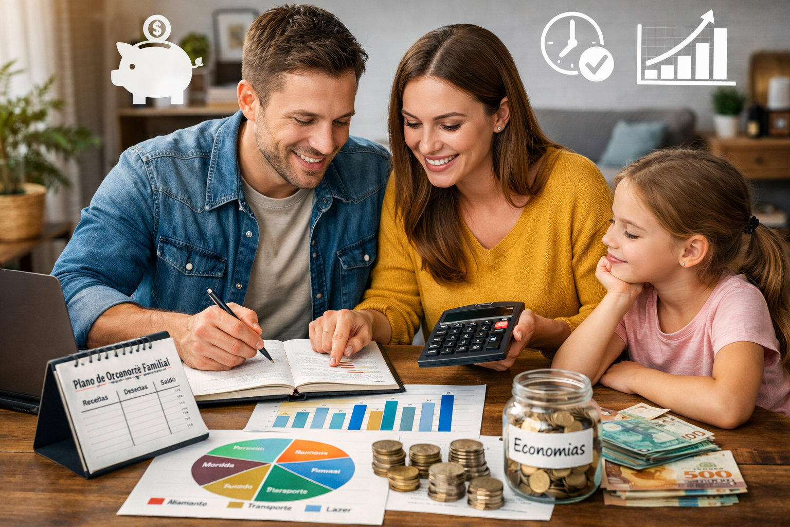 Orçamento familiar: como montar, controlar e manter ao longo do tempo