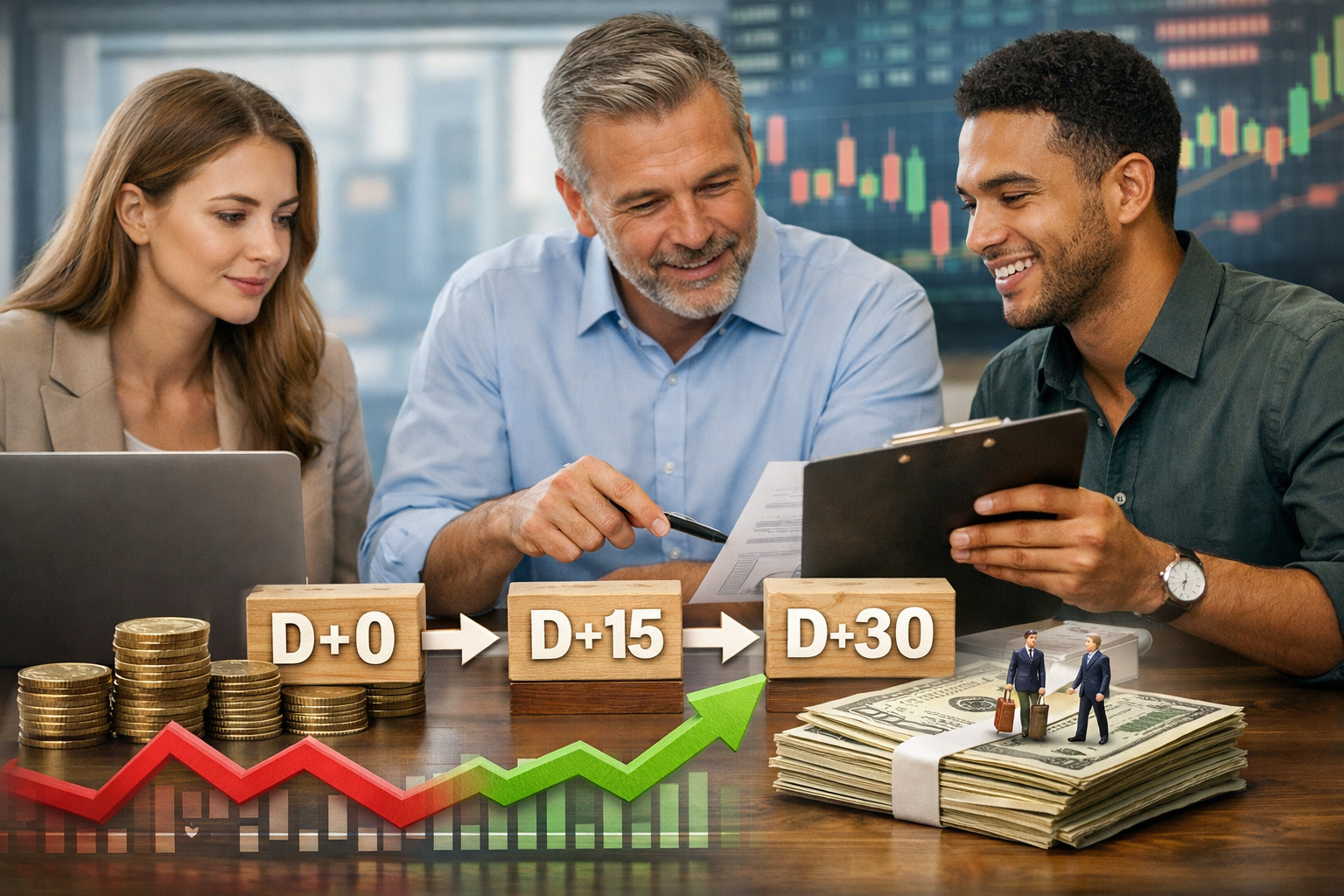 Liquidez em fundos de investimento: o que é D+0, D+30 e como funciona o resgate