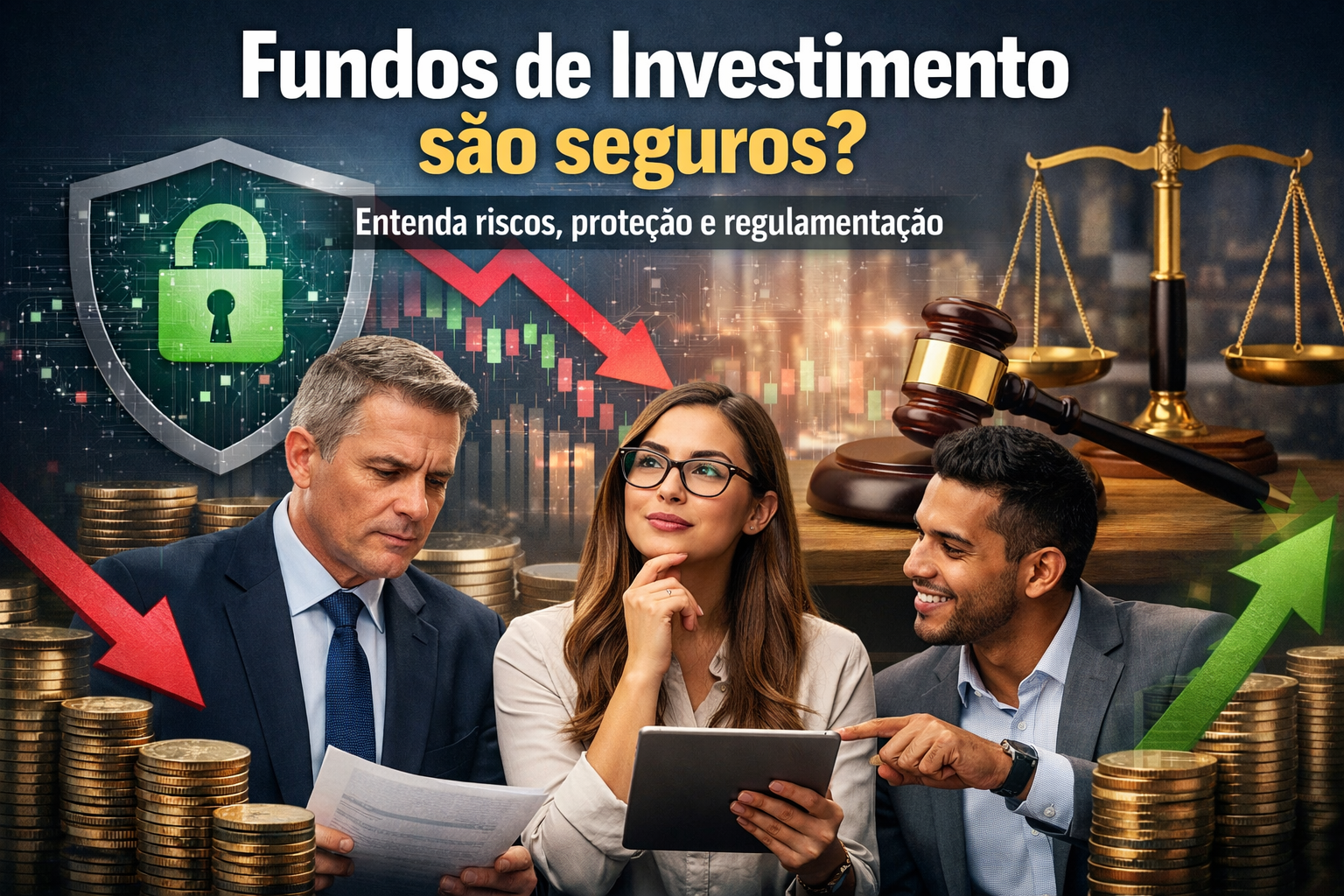 Fundos de investimento são seguros? Entenda riscos, proteção e regulamentação