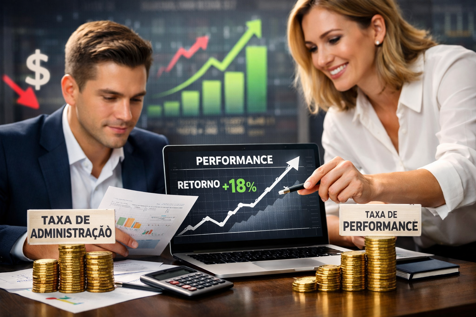 Taxa de administração e taxa de performance: como elas impactam seu retorno