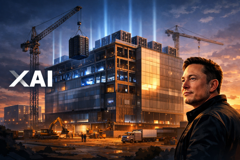 xAI, de Elon Musk, compra prédio para construir terceiro megacentro de dados